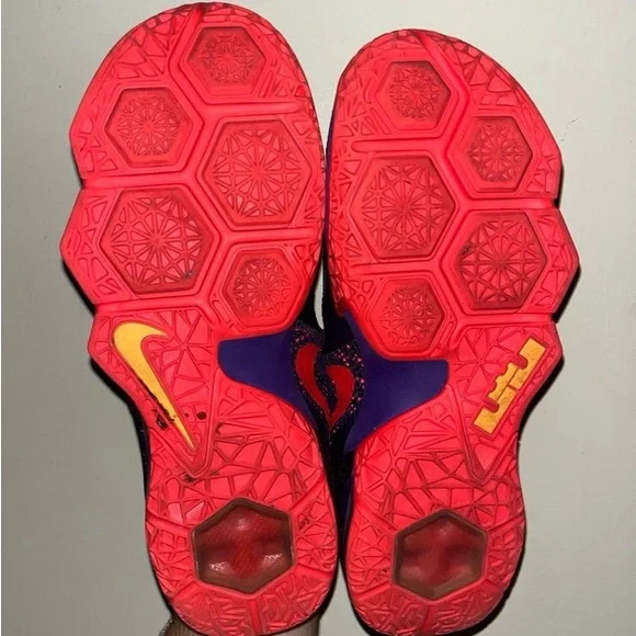 Nike Lebron 12 Low Court Purple - Picture 8 of 9